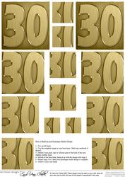 30th Metallic Age Pyramage Sheet