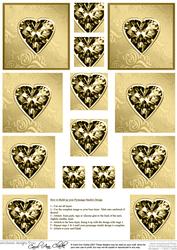 Elegant Flourish Pyramage Sheet