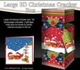 3D Large Christmas Cracker Box - Bobbin Robin is in Love