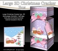 3D Large Christmas Cracker Box - Bobbin Robin is in Love
