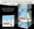 3D Large Christmas Cracker Box - Bobbin Robin is in Love