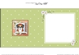 Square landscape insert - Through the Window - Little Boxer Dog