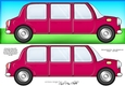 Large DL Stretch Limo Quick Card with 3D decoupage