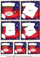 Merry Christmas Stocking - Twisted Tunnel Topper