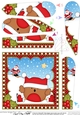 Christmas Fan Pyramage Topper - Bobbin Robin