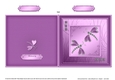 Diamante Dragonflies Quick Cut and Fold Card