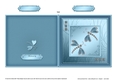 Diamante Dragonflies Quick Cut and Fold Card