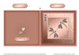 Diamante Dragonflies Quick Cut and Fold Card