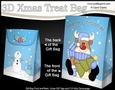3D Christmas Gift Bag Mini Kit - Rudolph has an Xmas Tree