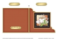  Coffee Time - Cut and Fold Corner Card  