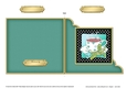 Coffee Time - Cut and Fold Corner Card  