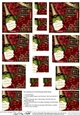On Our Anniversary Champers, Chocs & Roses Twisted Pyramage sheet