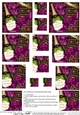 On Our Anniversary Champers, Chocs & Roses Twisted Pyramage sheet