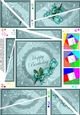 Roses and Metallic Lace Quick Card with Twisted Spiral Side Stacker