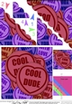 Cool Dude Sweet Heart Scallop Corner Side Stacker Topper
