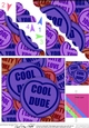 Cool Dude Sweet Heart Scallop Corner Side Stacker Topper