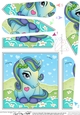 Cute Little Pony Fan Pyramage Topper