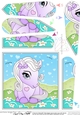 Cute Little Pony Fan Pyramage Topper