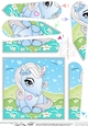 Cute Little Pony Fan Pyramage Topper