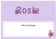 Large DL Merry Christmas ROSIE insert