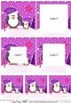 Cute Christmas Penguins Felties Tunnel Topper