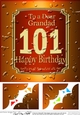 8 x 8 101st Birthday Grandad Beer Label Scalloped Corner