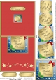 Christmas Greetings No-Hole Over the Edge with a Spiral Pyramid Topper
