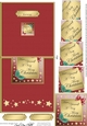 Christmas Greetings No-Hole Over the Edge with a Spiral Pyramid Topper