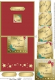 Christmas Greetings No-Hole Over the Edge with a Spiral Pyramid Topper