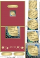 Christmas Greetings No-Hole Over the Edge with a Spiral Pyramid Topper