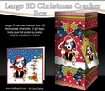 3D Large Christmas Cracker Box - Little Springer Spaniel Dog
