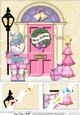 Christmas Snowman - 8 x 8 Christmas Door Scalloped Corner Topper