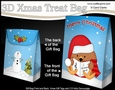 3D Christmas Gift Bag Mini Kit - Bobbin Robin is Carol Singing