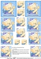Hunney Bear Robert has a Christmas Star - Pyramage sheet