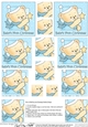 Hunney Bear Robert has a Christmas Star - Babys 1st Christmas Pyramage sheet