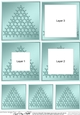 Christmas Snowflake Tree Tunnel Topper