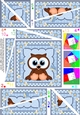 Cute Little Hoot Owl Twisted Spiral Side Stacker