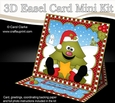 3D Easel Card Mini Kit - Christmas Tree has an Xmas Star