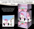 3D Large Christmas Cracker Box Mini Kit -  Snowball Sam has a Letter for Santa