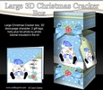 3D Large Christmas Cracker Box Mini Kit -  Snowball Sam has a Letter for Santa