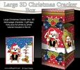 3D Large Christmas Cracker Box - Little Cavachon Dog