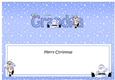 Large DL Merry Christmas GREAT GRANDPA with Santa & Rudolph insert