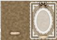 A5 Pearls, Lace and Ribbon Plain Card Base