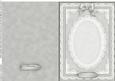 A5 Pearls, Lace and Ribbon Plain Card Base