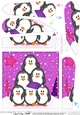 Christmas Penguins Tree Felties Fan Pyramage Topper