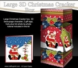 3D Large Christmas Cracker Box Mini Kit -  Rudolph has Presents