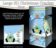 3D Large Christmas Cracker Box Mini Kit - Cute Xmas Tree has an Xmas Star