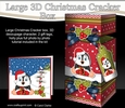 3D Large Christmas Cracker Box - Pip Penguin has lots of Presents