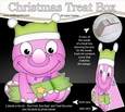 3D Christmas Treat Box Gift Set Mini Kit - Cute Little Dino