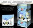 3D Large Christmas Cracker Box Mini Kit -  Snowball Sam has an Xmas Tree